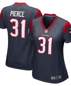 Dameon Pierce Houston Texans Nike Women's Game Player Jersey - Navy/White