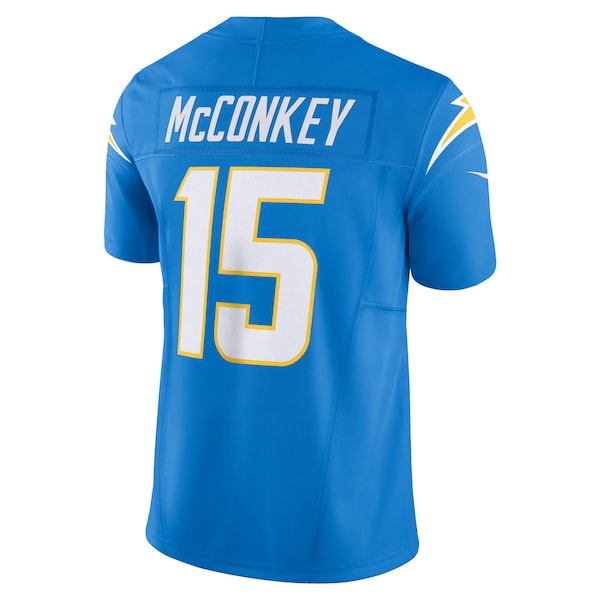 Ladd McConkey Los Angeles Chargers Nike Team Vapor F.U.S.E. Limited Jersey - Powder Blue - Image 3