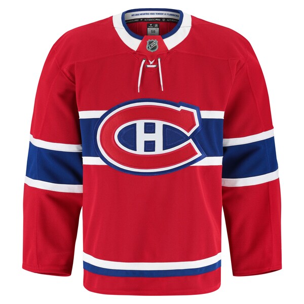 Montreal Canadiens Home Authentic Pro Jersey - Red - Image 2