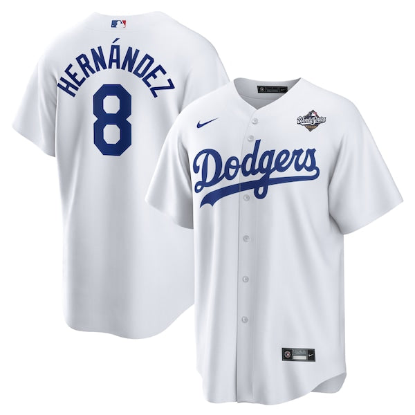 Enrique Hern¨¢ndez Los Angeles Dodgers Nike 2025 World Series Home Replica Player Jersey - White