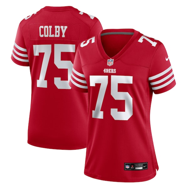 Connor Colby San Francisco 49ers Nike Women's Team Game Jersey - Scarlet