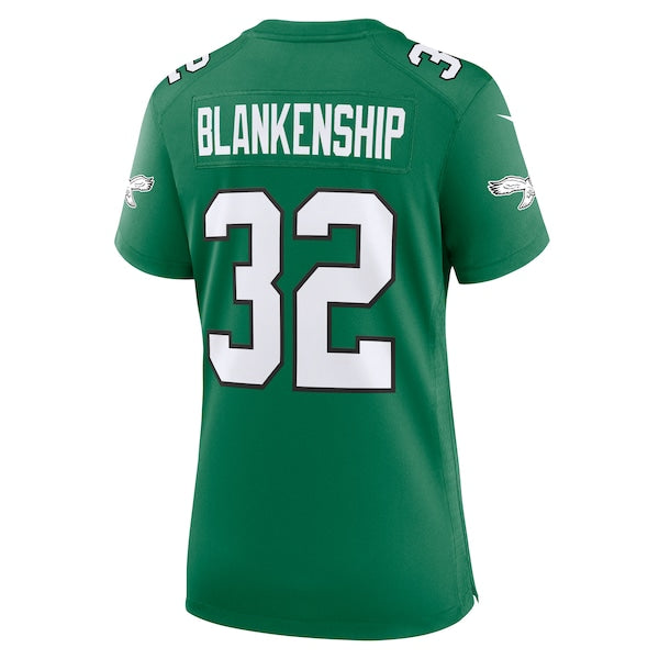 Reed Blankenship Philadelphia Eagles Nike Women's Alternate Game Jersey - Kelly Green - Image 3