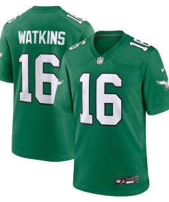 Quez Watkins Philadelphia Eagles Nike Alternate Game Jersey - Kelly Green/Green