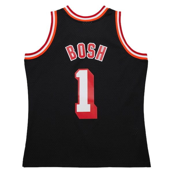Chris Bosh Miami Heat 2013/14 Hardwood Classics Swingman Jersey - Black - Image 3