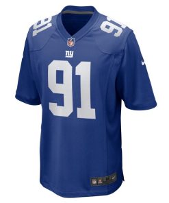 Alternative view of A'Shawn Robinson New York Giants Nike Team Game Jersey - Royal