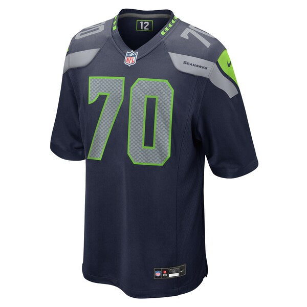 Laken Tomlinson Seattle Seahawks Nike Game Jersey - College Navy - Image 2