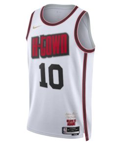 Alternative view of Jabari Smith Jr. Houston Rockets Nike Unisex 2024/25 Swingman Player Jersey - City Edition - White