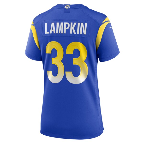 Cam Lampkin Los Angeles Rams Nike Women's Game Jersey - Royal - Image 3