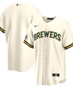Milwaukee Brewers Nike 2025 MLB All-Star Game Home Replica Jersey - Cream