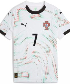 Alternative view of 2025 PUMA Cristiano Ronaldo Portugal Youth Away Authentic Jersey