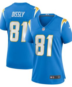 Will Dissly Los Angeles Chargers Nike Women's  Game Jersey -  Powder Blue