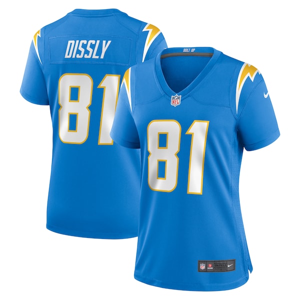 Will Dissly Los Angeles Chargers Nike Women's Game Jersey - Powder Blue