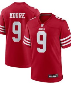 Skyy Moore San Francisco 49ers Nike Team Game Jersey -  Scarlet