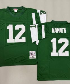 Joe Namath New York Jets Authentic Throwback Retired Player Jersey