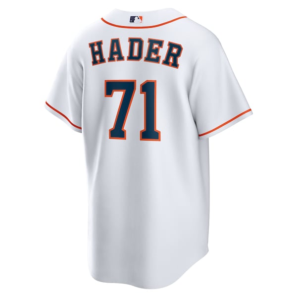 Josh Hader Houston Astros Nike Home Replica Player Jersey - White - Image 3