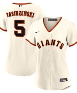 Mike Yastrzemski San Francisco Giants Nike Women's Home Replica Player Jersey - Cream