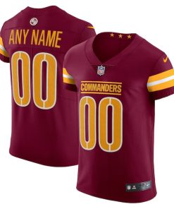 Washington Commanders Nike Vapor Untouchable Elite Custom Jersey - Burgundy
