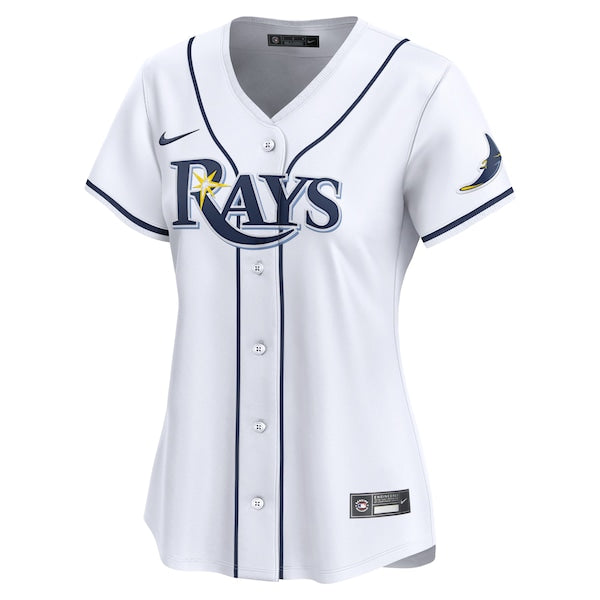 Tampa Bay Rays Nike Women's 2024 Jackie Robinson Day Home Limited Jersey?ยจC White - Image 2