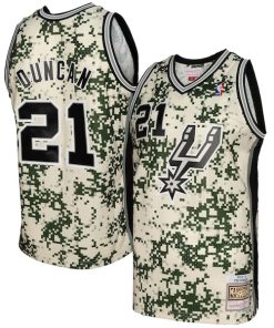 Tim Duncan San Antonio Spurs 2013/14 Swingman Jersey - Camo