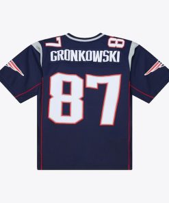 Alternative view of Rob Gronkowski New England Patriots  Retired Legacy Replica Player Jersey - Navy