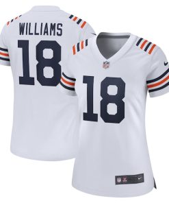 Caleb Williams Chicago Bears Nike Women's 2024 NFL Draft 2nd Alternate Game Player Jersey - White