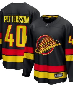 Elias Pettersson Vancouver Canucks  Alternate - 2022/23 Premier Breakaway Player Jersey - Black
