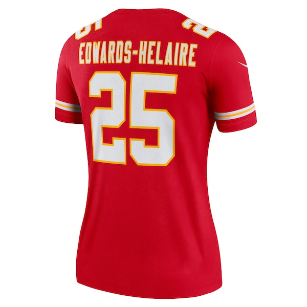Clyde Edwards-Helaire Kansas City Chiefs Nike Women's Legend Jersey - Red - Image 3