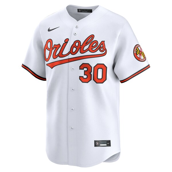 Grayson Rodriguez Baltimore Orioles Nike Alternate Limited Player Jersey - White - Image 2