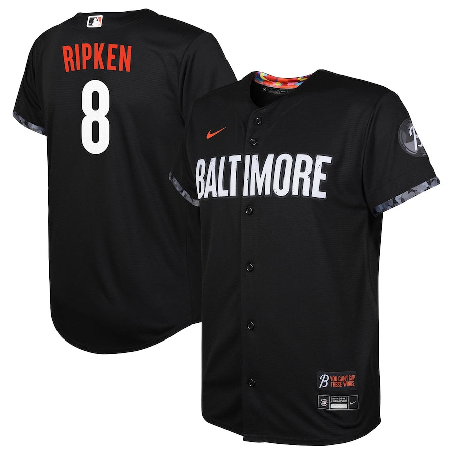 Cal Ripken?Baltimore Orioles Nike Preschool 2023 City Connect Replica Player Jersey - Black