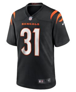 Alternative view of Michael Thomas Cincinnati Bengals Nike Game Jersey - Black