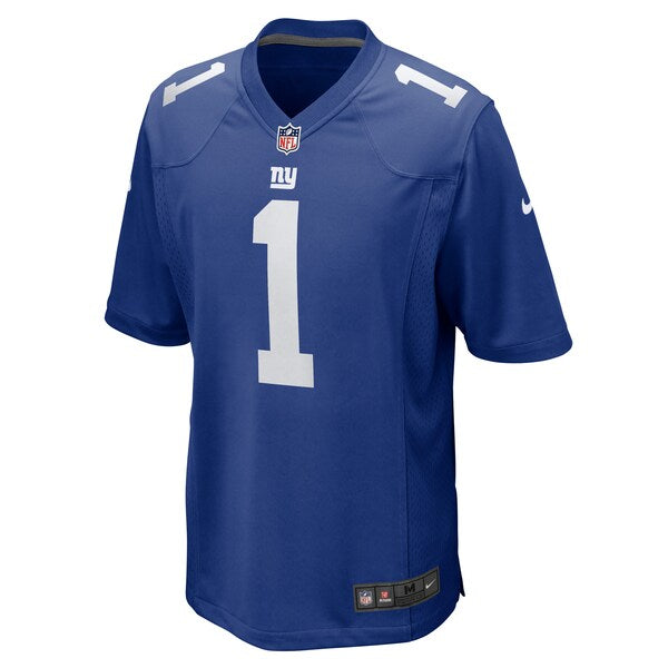 Number 1 Groom New York Giants Nike Game Jersey - Royal - Image 2