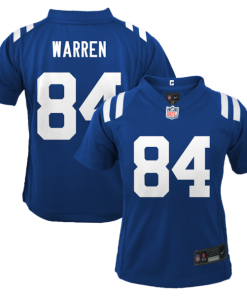 Tyler Warren Indianapolis Colts Nike Toddler Team Game Jersey - Royal