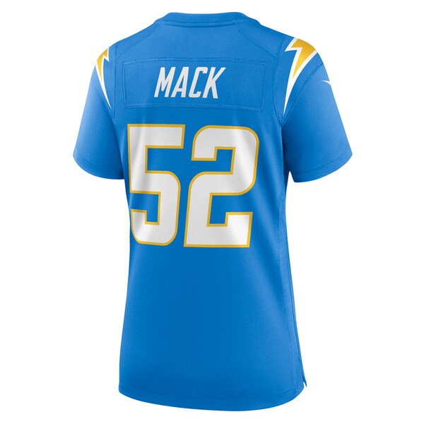 Khalil Mack Los Angeles Chargers Nike Women's Player Jersey - Powder Blue - Image 3