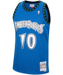 Alternative view of Wally Szczerbiak Minnesota Timberwolves 2001/02 Hardwood Classics Swingman Jersey - Blue
