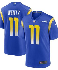 Carson Wentz Los Angeles Rams Nike Team Game Jersey -  Royal