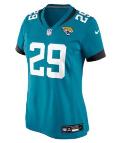 Alternative view of Eric Murray Jacksonville Jaguars Nike Women's Team Game Jersey -  Teal