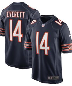 Gerald Everett Chicago Bears Nike  Game Jersey -  Navy