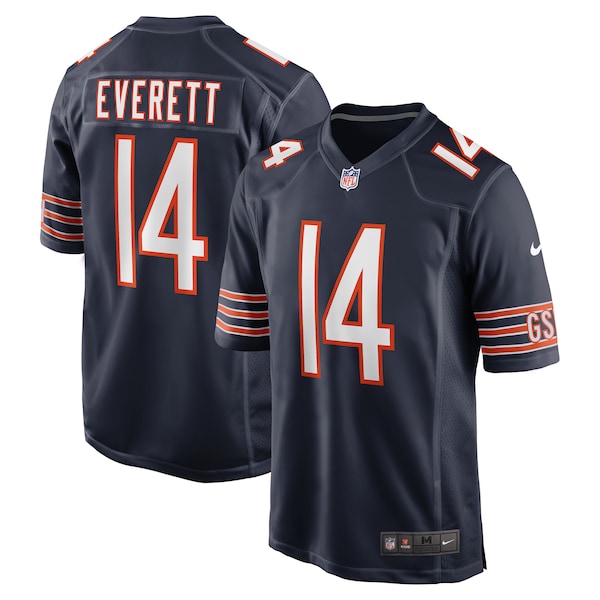 Gerald Everett Chicago Bears Nike Game Jersey - Navy
