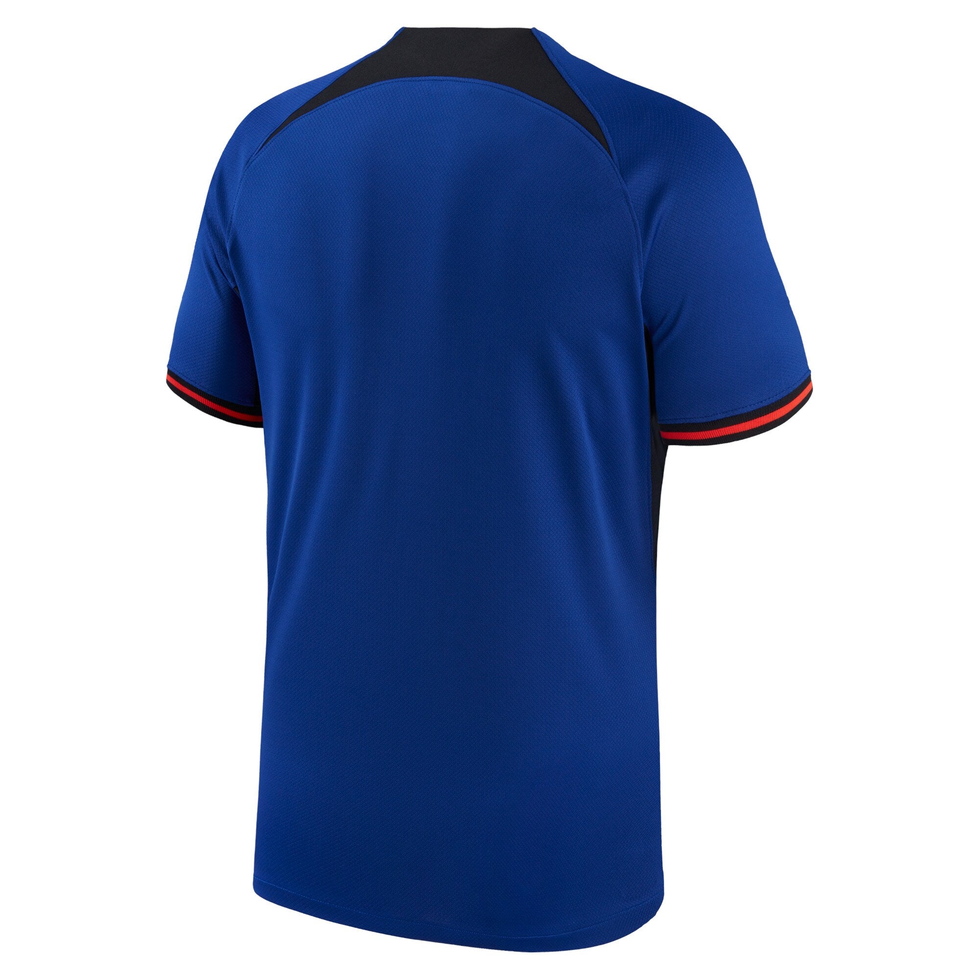 Custom Netherlands National Team Nike 2022/23 Away Authentic Blank Jersey - Blue - Image 3