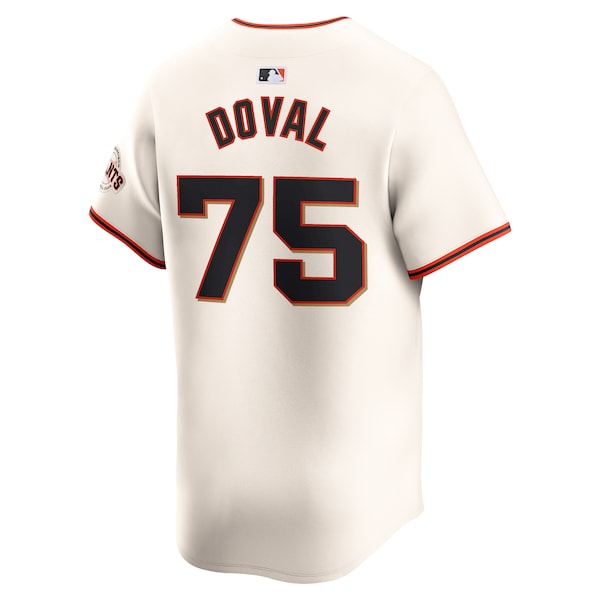 Camilo Doval San Francisco Giants Nike Home Limited Player Jersey - Cream - Image 3