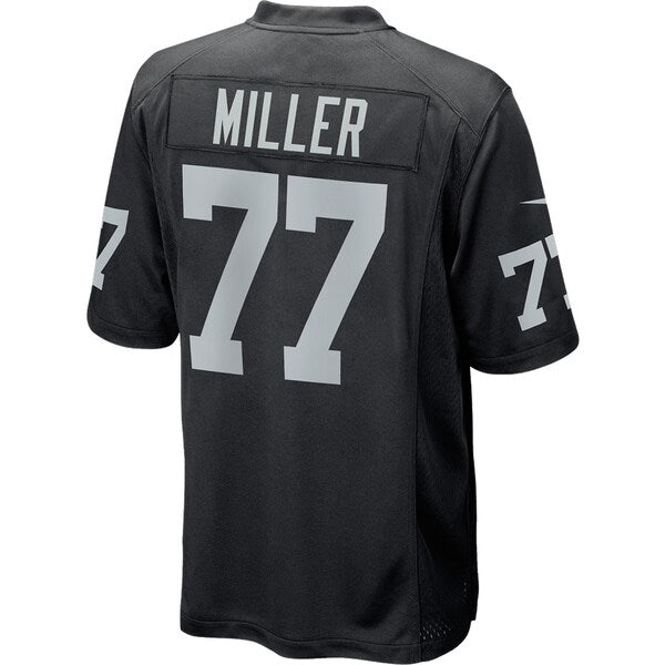 Kolton Miller Las Vegas Raiders Nike Game Player Jersey - Black - Image 3