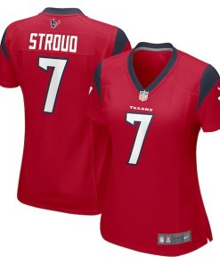 C.J. Stroud Houston Texans Nike Women's Game Jersey - Red/Navy/White
