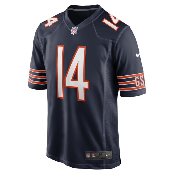 Gerald Everett Chicago Bears Nike Game Jersey - Navy - Image 2