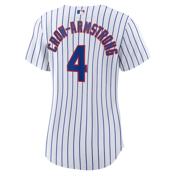 Pete Crow-Armstrong Chicago Cubs Nike Women's Home Replica Jersey - White - Image 3