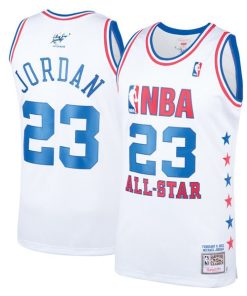 Men's Michael Jordan White 2003 NBA All-Star Game Authentic Jersey - White