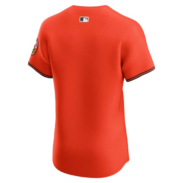 Baltimore Orioles Nike Alternate Vapor Premier Elite Patch Jersey - Orange - Image 4