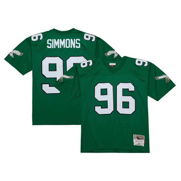 Clyde Simmons Philadelphia Eagles Legacy Replica Jersey - Kelly Green - Image 2