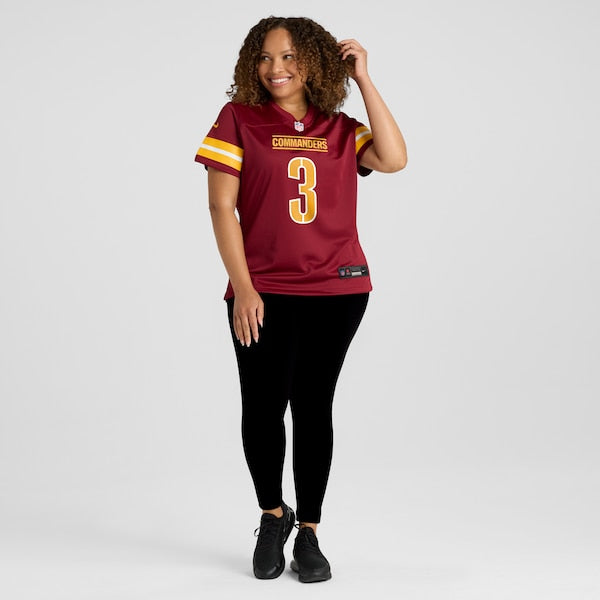 Will Harris Washington Commanders Nike Women's Team Game Jersey - Burgundy - Image 6