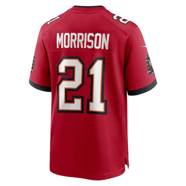 Benjamin Morrison Tampa Bay Buccaneers Nike Team Game Jersey - Red - Image 3