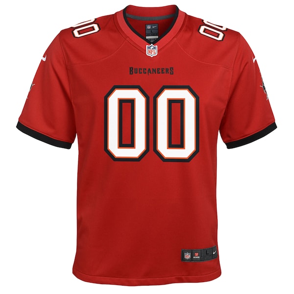 Nike Tampa Bay Buccaneers Youth Custom Game Jersey - Red - Image 2